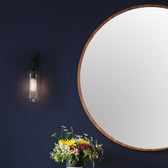 Miroir Bulle - Noyer