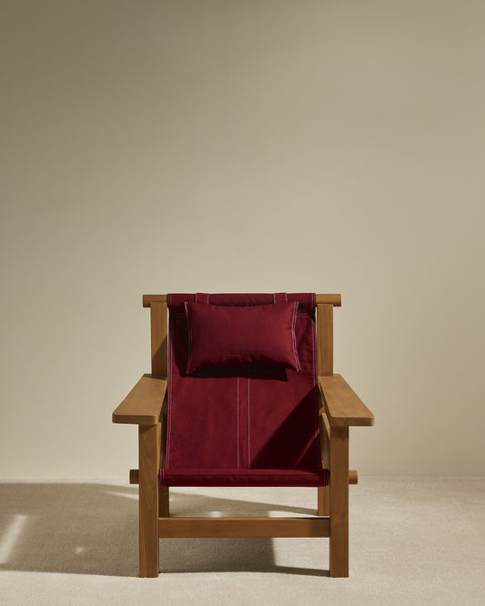 Fauteuil Graney - Carmin