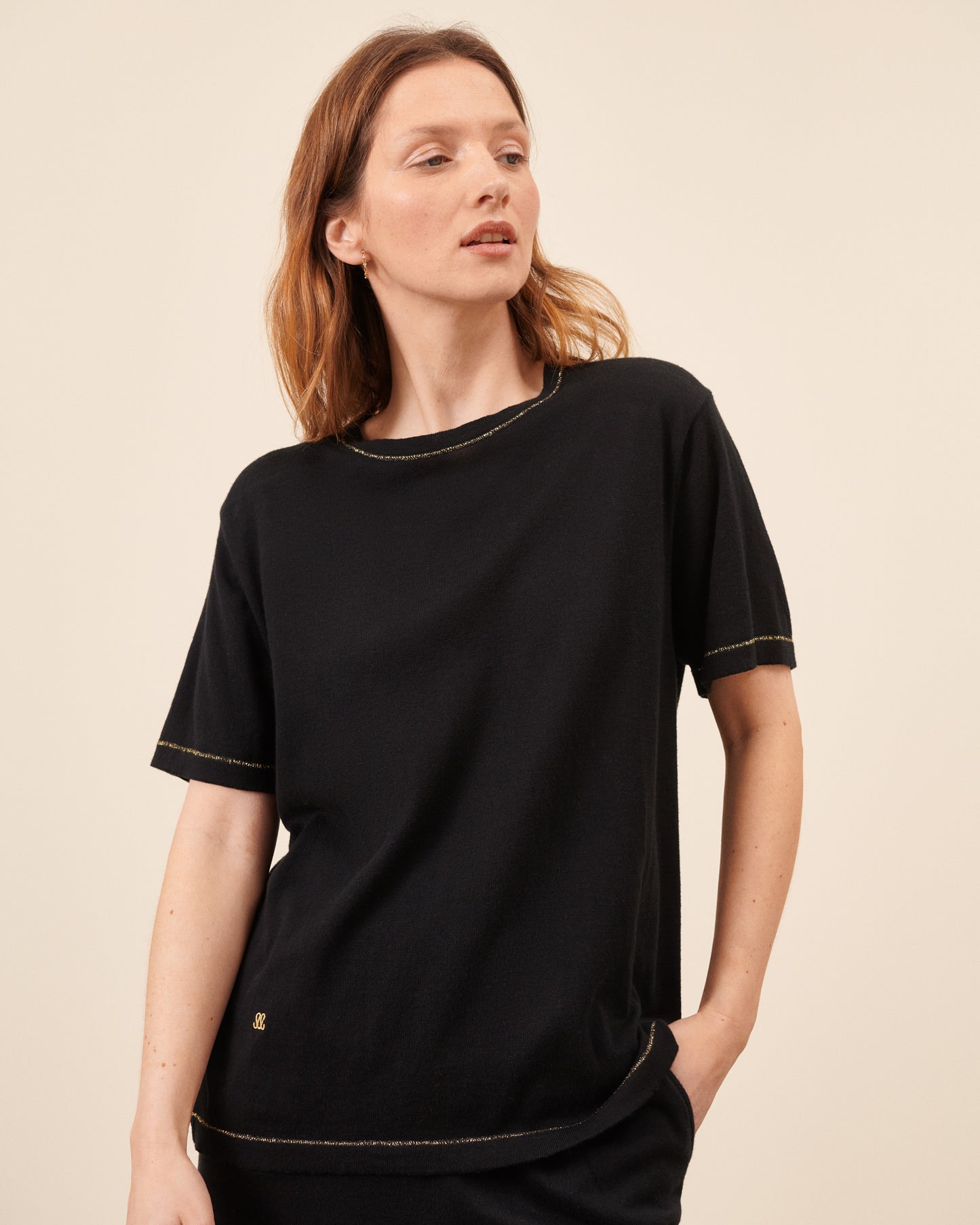 Tee-shirt pull Marcel - Noir