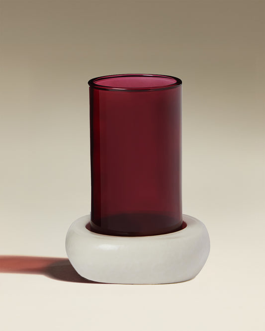 Gemini Tealight Holder - Blackcurrant